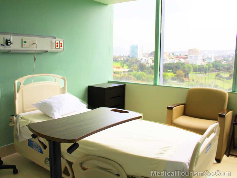 Twin Towers - Hospital Tijuana Mexico Patient Room