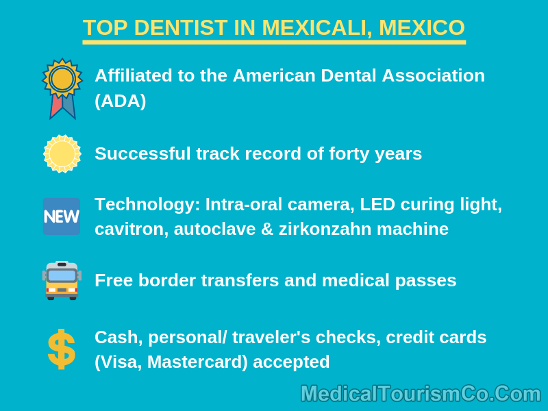 Top Dentist in Mexicali Mexico