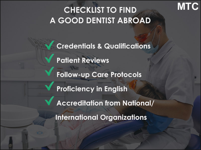 How to find a skilled dentist abroad?