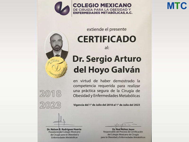 Dr. Sergio | Obesity Surgery and Metabolic Disease | Mexican School of Surgery
