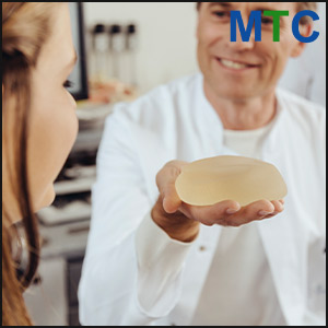Silicone breast implant in Cancun, Mexico