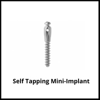 Self tapping mini implant