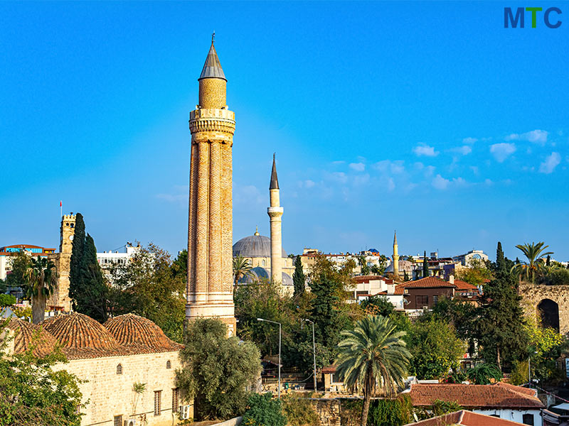 Yivli Minare in Antalya, Turkey