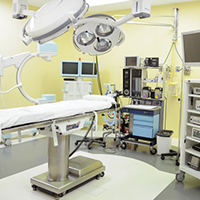 Operating room in Dr. Villarreal's weight loss clinic