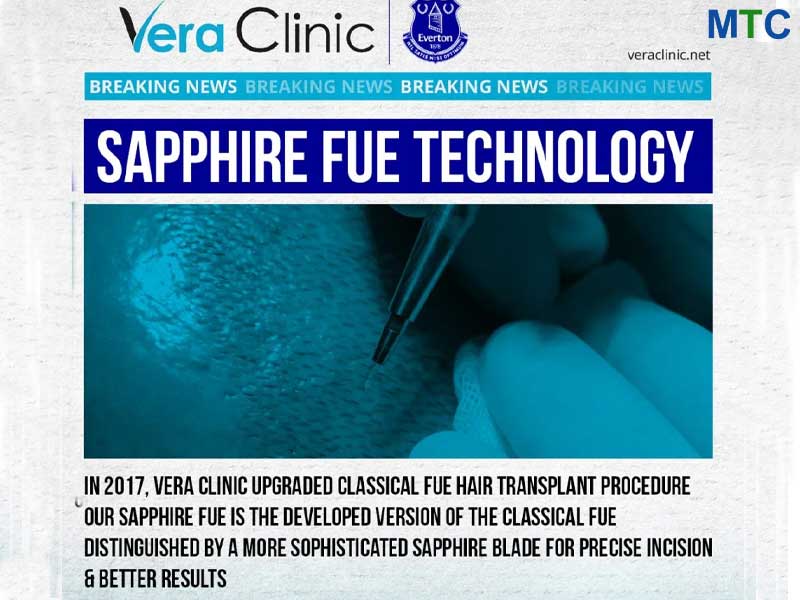 Sapphire FUE | Vera Clinic Innovation
