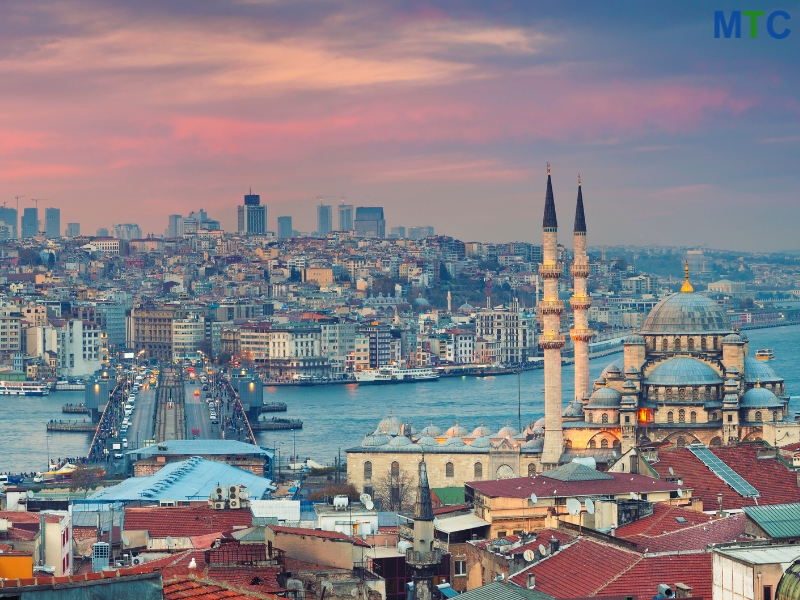 Scenic View of Istanbul, Turkey